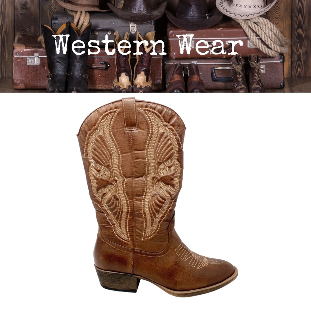 NWOT Coconuts by Matisse Chance Cowboy Boots--Size 9